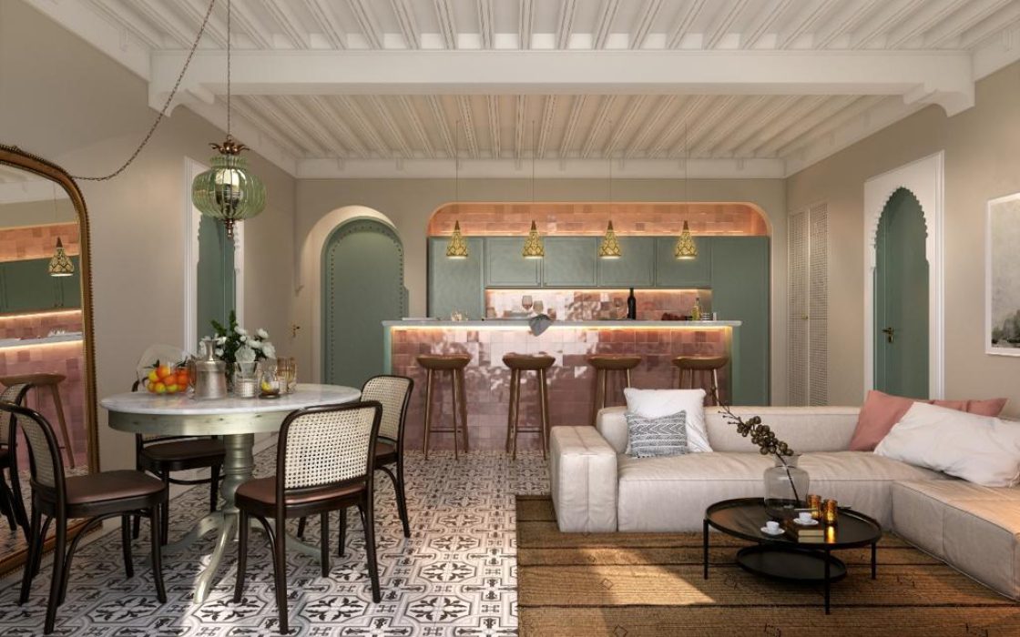 Pink Riad – Aldea Zama