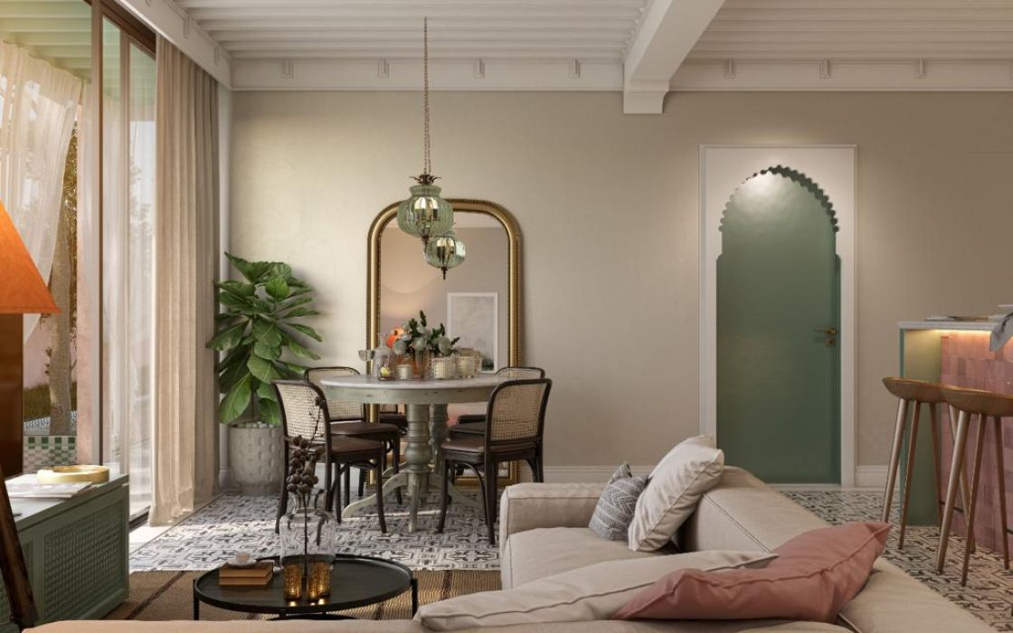 Pink Riad – Aldea Zama