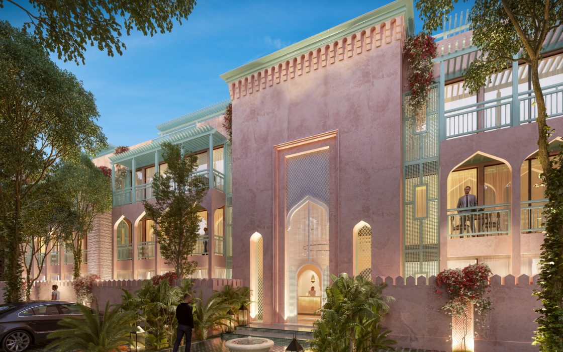 Pink Riad – Aldea Zama