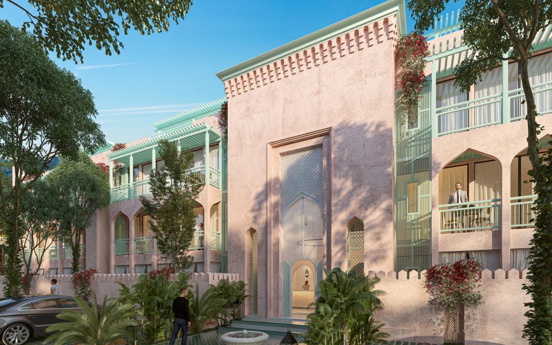 Pink Riad – Aldea Zama