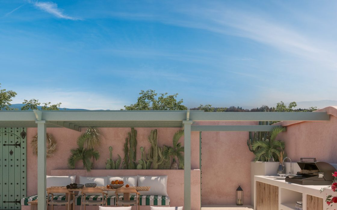 Pink Riad – Aldea Zama