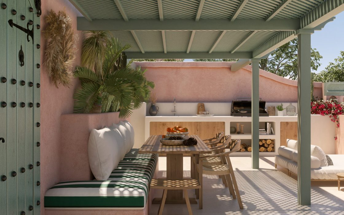 Pink Riad – Aldea Zama