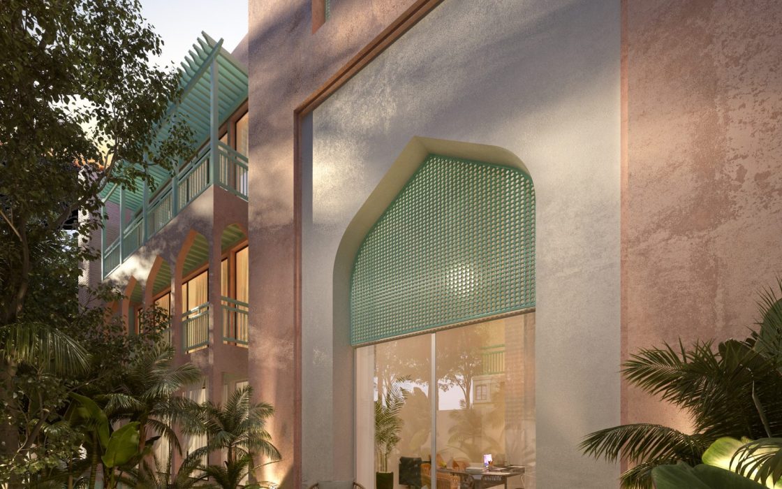 Pink Riad – Aldea Zama