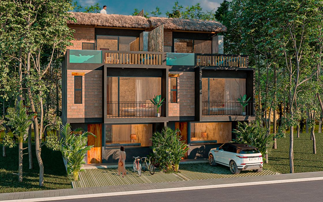 Kinkax Jungle Townhouse- Kalma Tulum