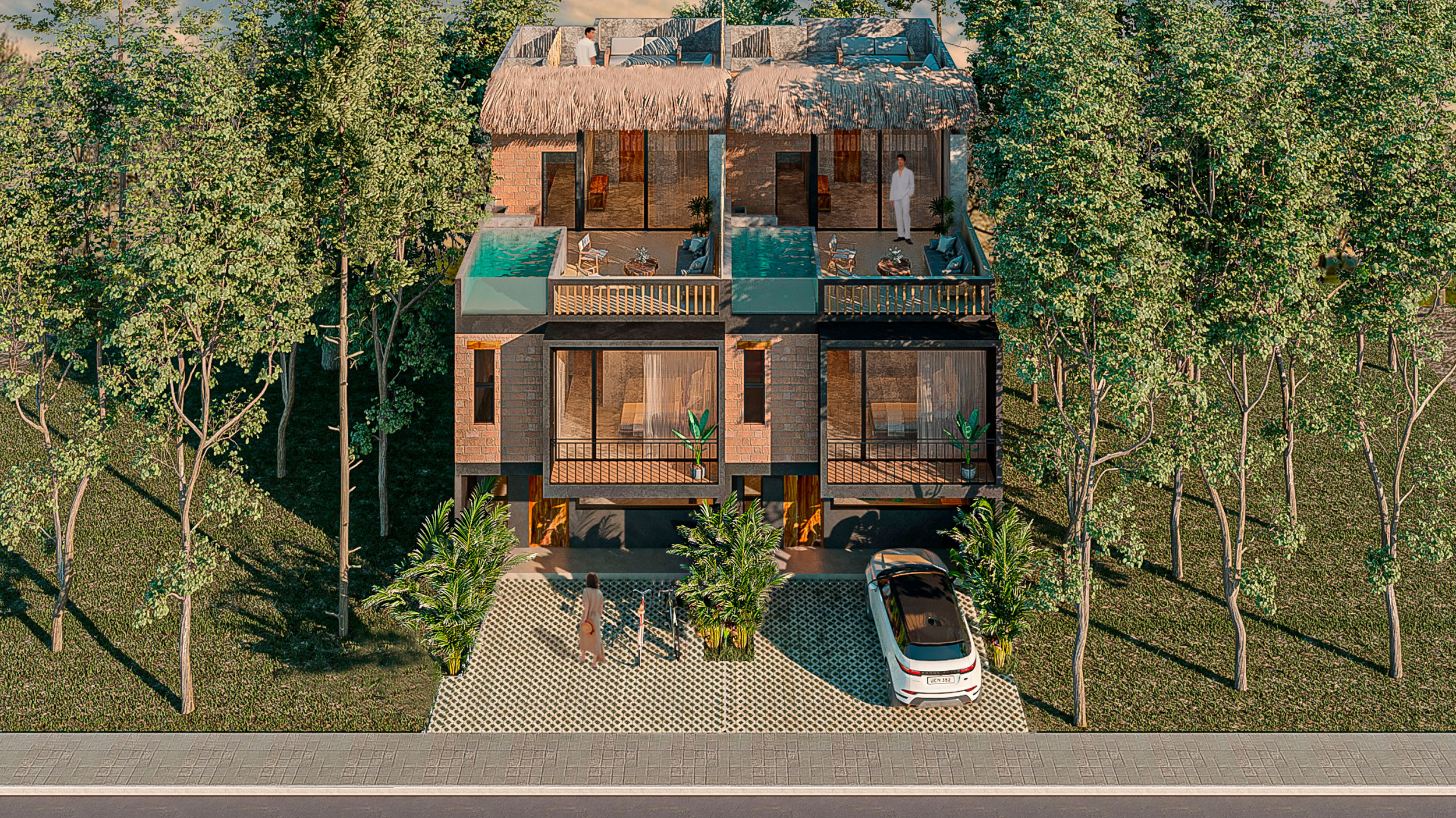 Kinkax Jungle Townhouse- Kalma Tulum